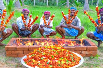 CHICKEN TIKKA | Country Chicken BBQ Recipe Cooking In Village | Chicken Tikka Kebab Recipe