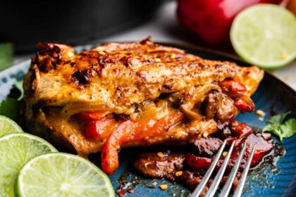 Fajita Stuffed Chicken Breasts