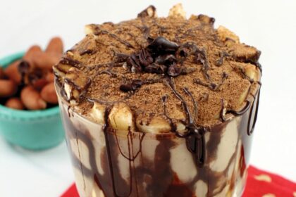 Maple Banana Tiramisu Trifle