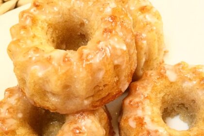 Mini Lemon Lavender Bundt Cakes [Vegan]