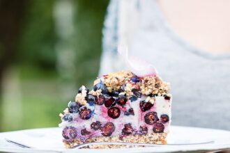 BLUEBERRY CRUMBLE CAKE