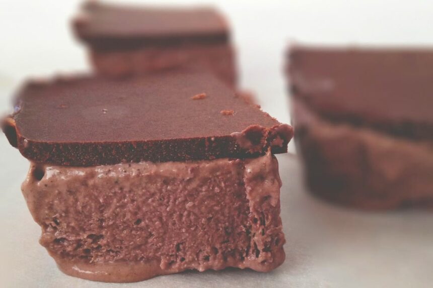 Cherry Garcia Ice Cream Bars [Vegan, Raw, Gluten-Free]