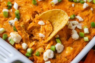 Chicken Wing Dip | Cookies and Cups