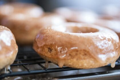 Chai Spiced Baked Donuts [Vegan]