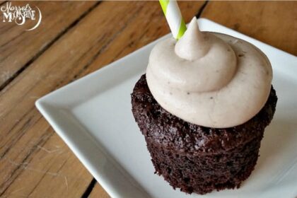 Chocolate Stout Cupcakes With Irish Cream Frosting [Vegan]
