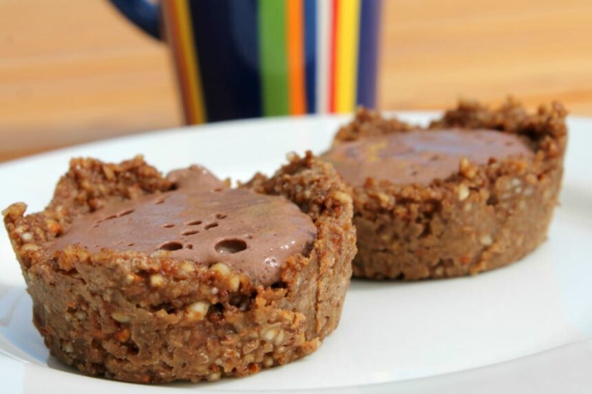 Mocha Almond Tarts [Vegan, Gluten-Free]