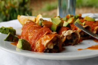 Yam Enchiladas
