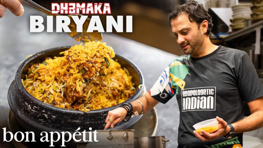 How One of NYC’s Best Indian Chefs Makes Biryani | Made to Order | Bon Appétit