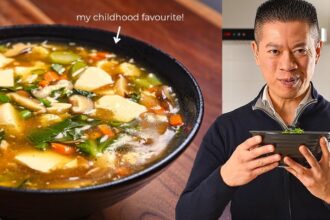 Done in 20mins Chinese Vegetable Soup!
