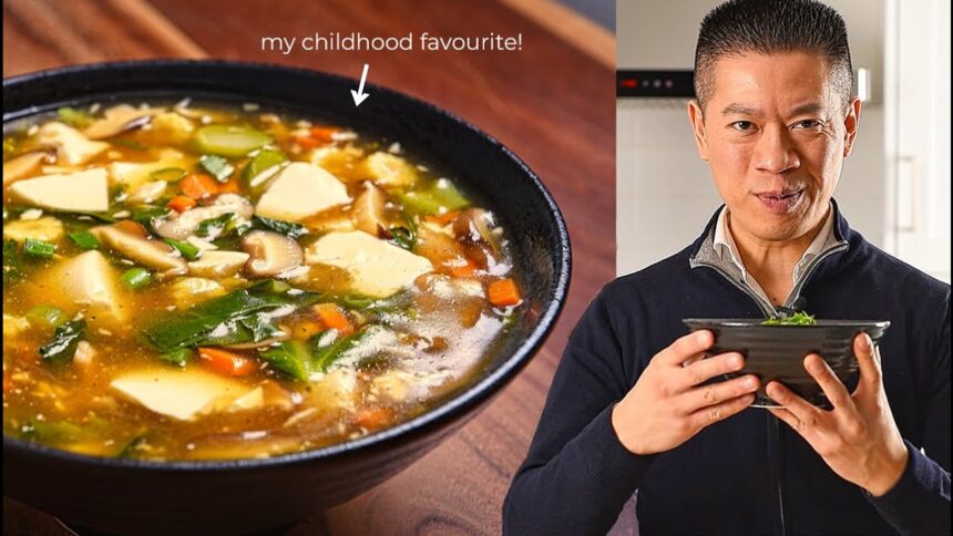 Done in 20mins Chinese Vegetable Soup!