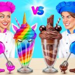 Boys VS Girls Cooking Challenge | Kitchen Hacks and Tricks by Multi DO Challenge