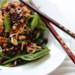 Scented Crunchy Black Rice Salad - One Green Planet
