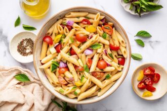 My Favorite Healthy Pasta Salad for Summer