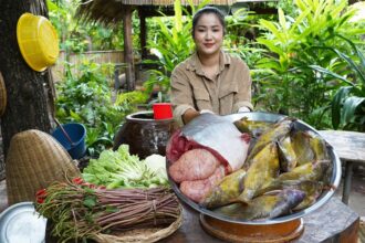 Market show and cooking: Have you ever cooked these fish before? - Yummy river fish cooking