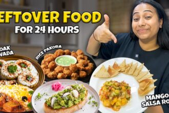 Leftover Food Recipes for 24 Hours | Super Fun Challenge