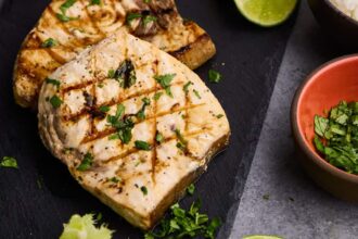 cilantro lime grilled swordfish