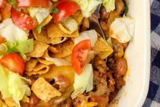 Frito Pie Casserole - Barefeet in the Kitchen