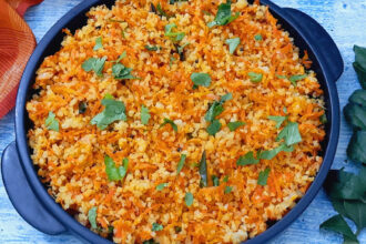 Nut-Free Little Millet Carrot Rice Recipe