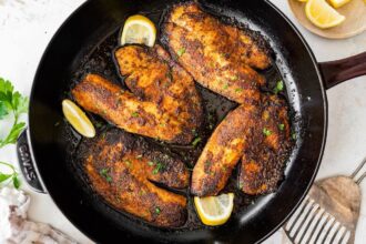 Quick and Easy Blackened Tilapia Recipe