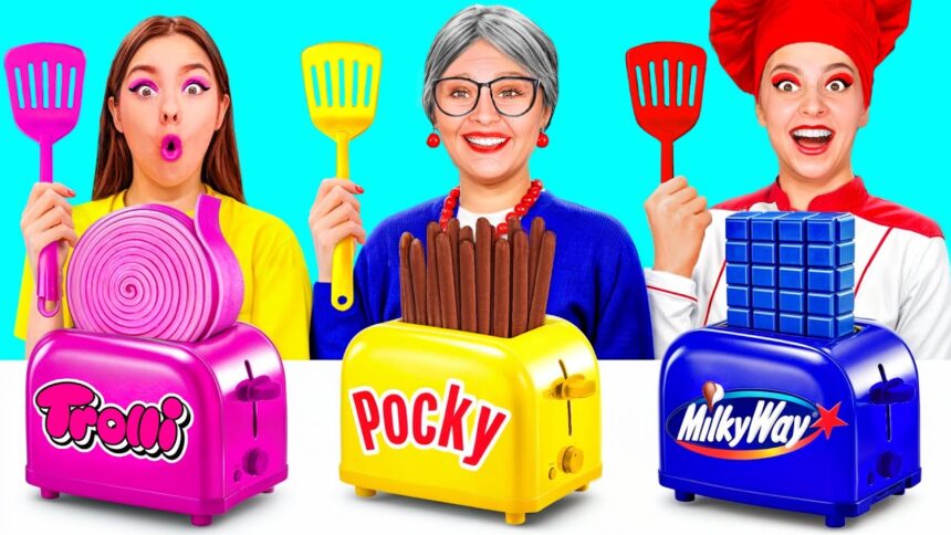 Me vs Grandma Cooking Challenge | Funny Food Recipes by RaPaPa Challenge