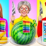 Me vs Grandma Cooking Challenge | Kitchen Hacks and Recipes by Multi DO Challenge