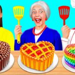 Me vs Grandma Cooking Challenge | Funny Kitchen Hacks by Fun Teen