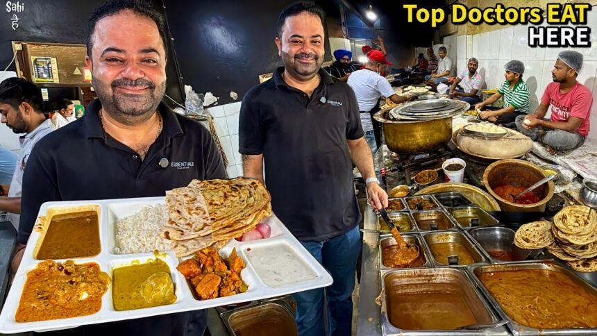Doctors Recommend THIS Punjabi Dhaba 😍 10-in-1 GIANT Thali | Street Food India