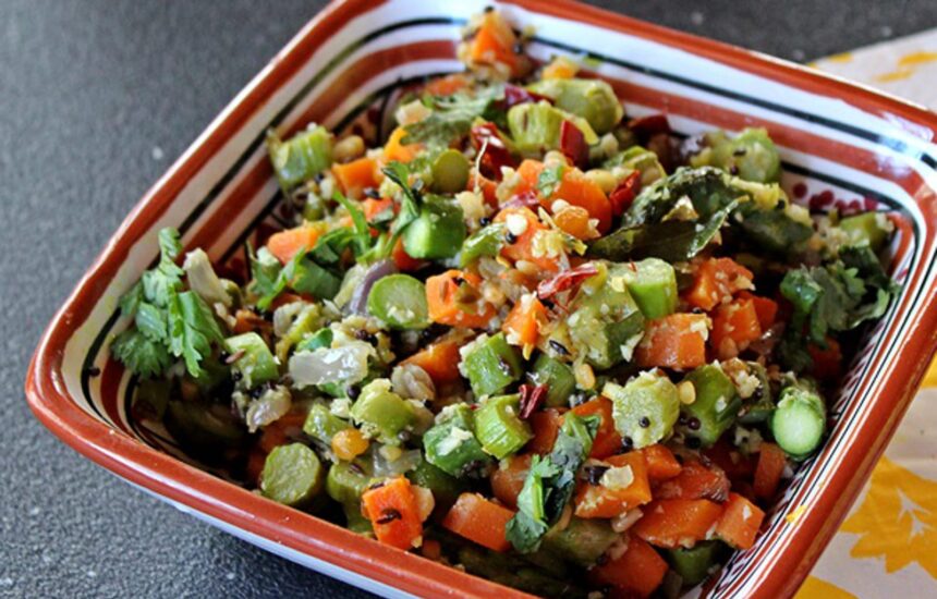 Indian Asparagus and Carrot Stir-Fry [Vegan] – One Green Planet