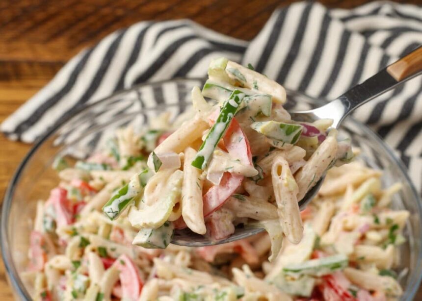 Cajun pasta salad