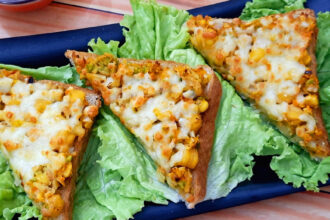 Chickpea Cheesy Veggie Melts Recipe