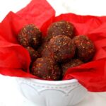 Goji Berry and Hazelnut Cacao Truffles