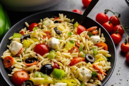 Italian Orzo Pasta Salad