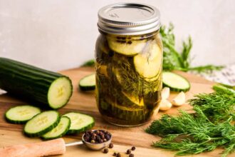 Easy Overnight Refrigerator Pickles