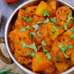 Sindhi Bhae Patata (Lotus Stem and Potato Curry)