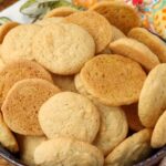 vanilla wafer cookies in a bowl
