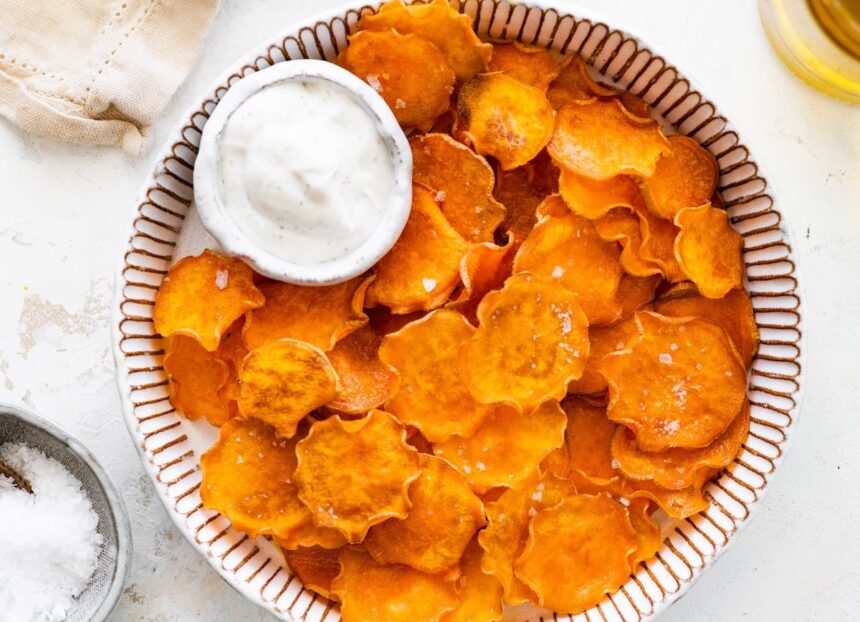 Baked Sweet Potato Chips