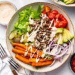 Burger Bowls with Big Mac Sauce