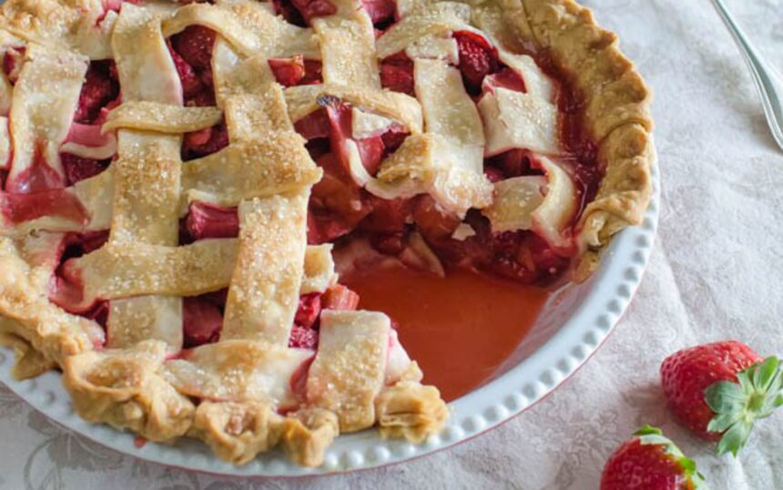 Celebrate Summer with These 11 Must-Have Strawberry Rhubarb Desserts! – One Green Planet