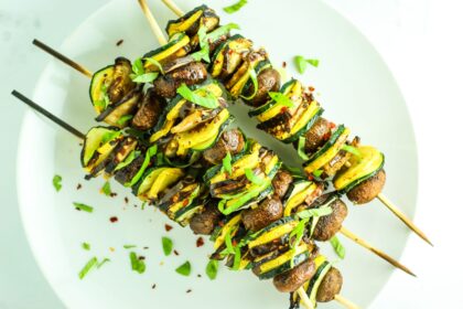 Grilled Ratatouille Kebabs [Vegan, Gluten-Free] – One Green Planet
