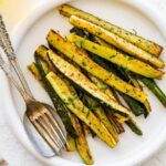 Easy Oven Roasted Zucchini