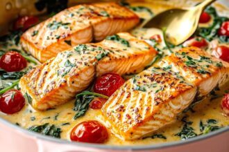 Healthy and SO DELICIOUS! A new way to cook salmon that you will love!