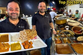Doctors Recommend THIS Punjabi Dhaba 😍 10-in-1 GIANT Thali | Street Food India