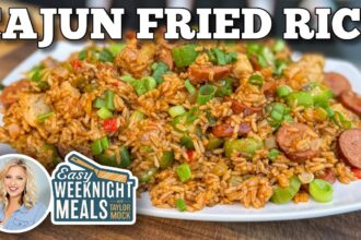 Easy Cajun Fried Rice on the Blackstone Griddle