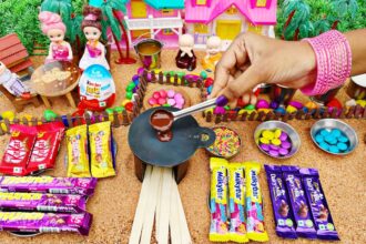Miniature All Chocolate Dosa Recipe | All Chocolate Recipe|Dosa Recipe | Dairy Milk Chocolate Recipe