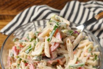 Cajun pasta salad