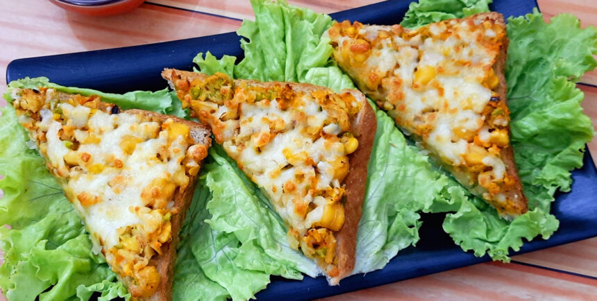 Chickpea Cheesy Veggie Melts Recipe