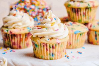 Funfetti Birthday Cupcakes