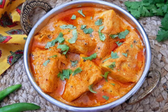 No Onion, No Garlic, Nut Free Jackfruit Masala