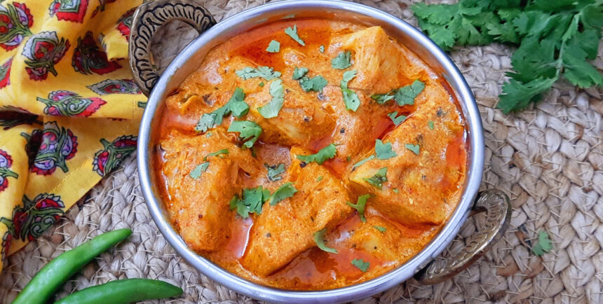 No Onion, No Garlic, Nut Free Jackfruit Masala