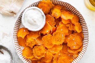 Baked Sweet Potato Chips
